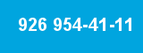 926 954-41-11